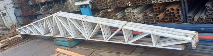 Treliça de ferro com 9,35m/ Tesoura de galpão/ Estrutura metálica