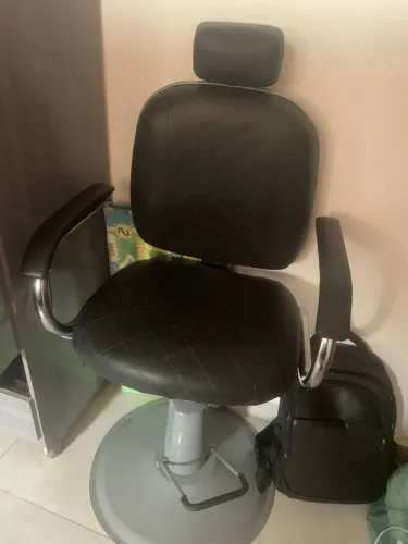 Cadeira de barbeiro reclinável