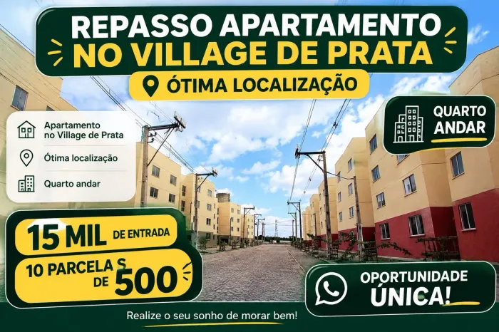 Apartamento no village de prata