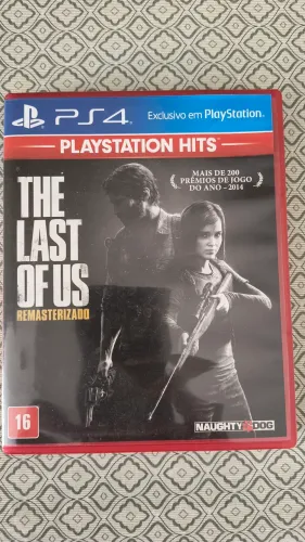 Jogo PS4 The Last of Us Remasterizado. 