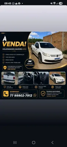 Volkswagen Saveiro 1.6 MI Total Flex 8V CE 2012