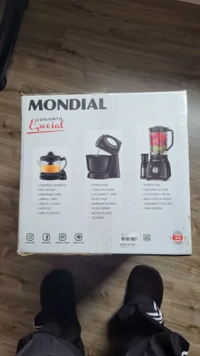 Kit Mondial Novo, Liquidificador, Batedeira, Expremedor