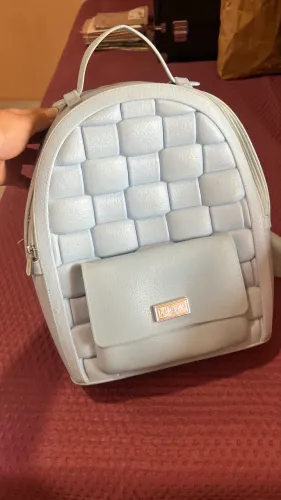 Mochila Petit Jolie - cor azul pastel