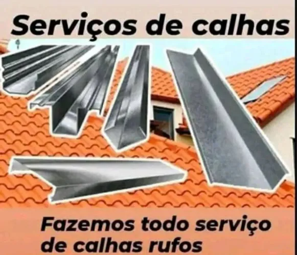 Calhas e telhados 