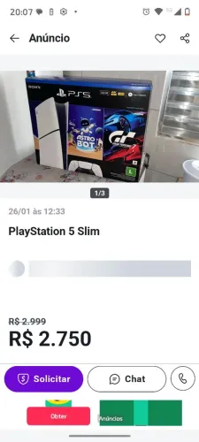 Cx de ps5 vazia completo 