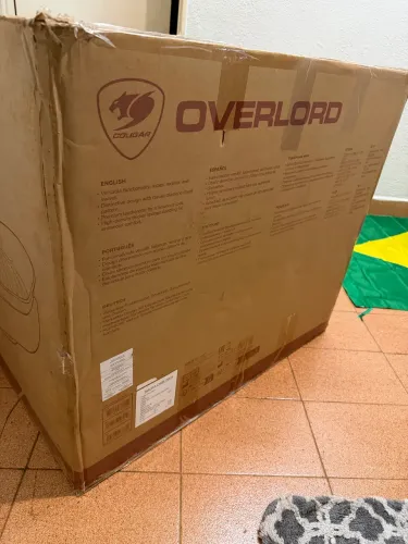Poltrona gamer overlord cougar