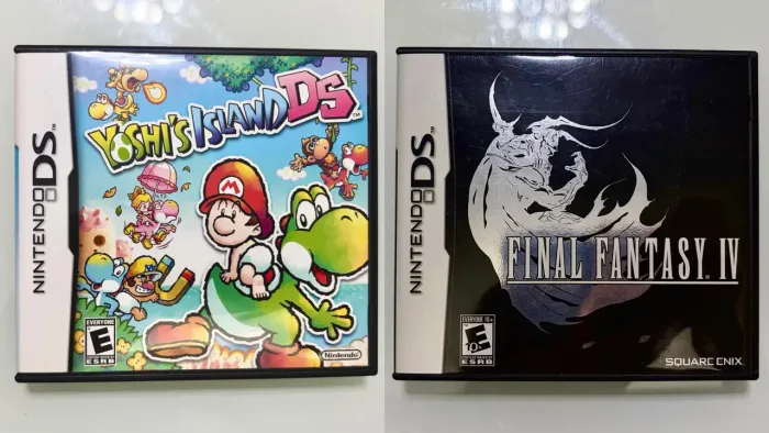 2 Jogos Nintendo Ds - Yoshis Island Ds + Final Fantasy Iv
