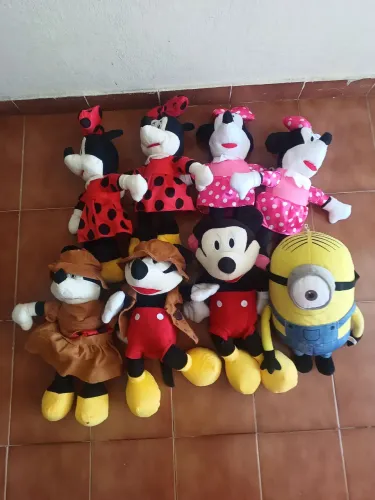 Pelúcias mickey w minie 