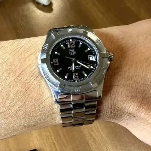 TAG Heuer Exclusive WN1110 - Quartzo Suíço - Mostrador Preto