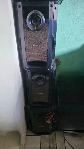Conjunto de Caixa de Som Panasonic