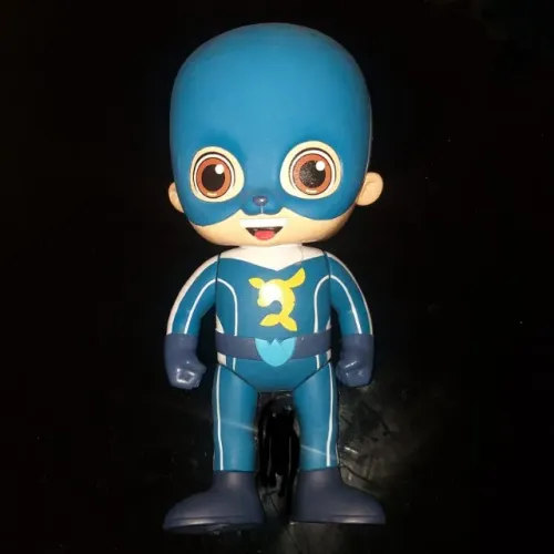 Boneco Homem-Foca (Luccas Neto) e Pelúcia de Smurf