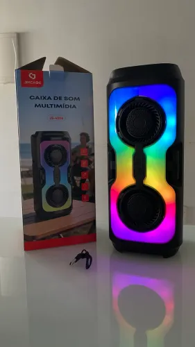 CAIXA DE SOM BLUETOOTH NOVA R$ 200 Não faço menos