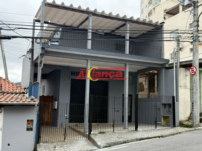 PREDIO COMERCIAL 300m², COM 4 BANHEIROS - PARA LOCAÇÃO NO CENTRO DE GUARULHOS -SP