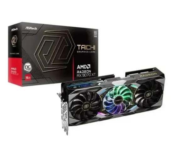 placa de video rx 9070xt 16gb taichi (nova lacrada)