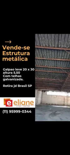 Galpão Estrutura metálica