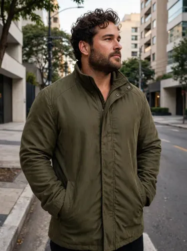 Jaqueta Masculina Plus Size - Frete Grátis!