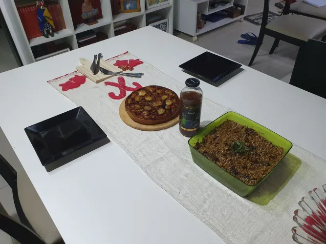 Mesa jantar 8 lugares tok stok