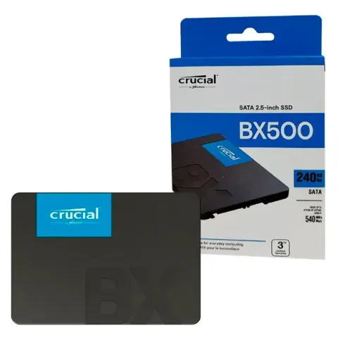 NOVO E LACRADO - SSD Crucial BX500 240GB