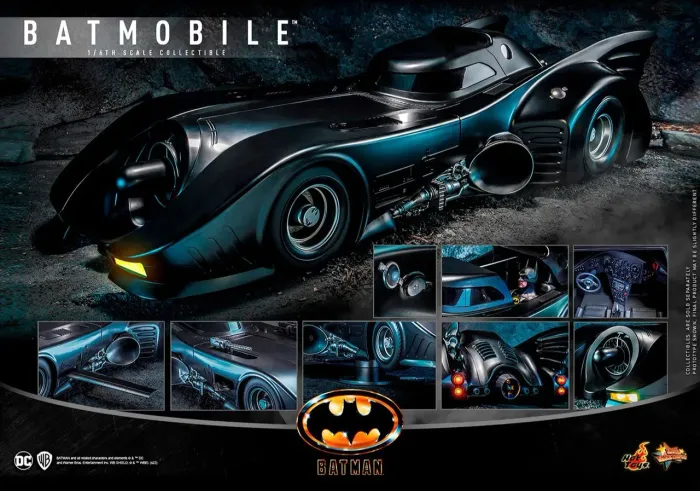 Hot toys batmovel 1989 1/6