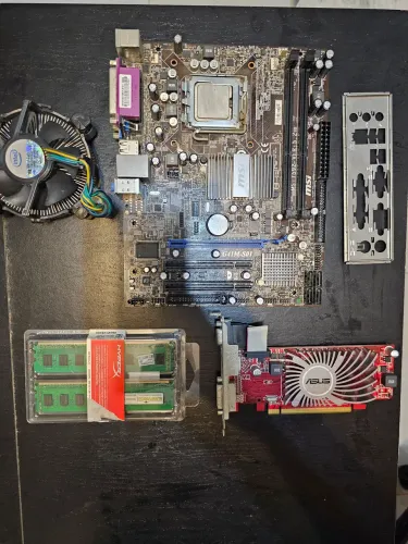 Kit DDR3 Pentium + placa de video + memoria ram