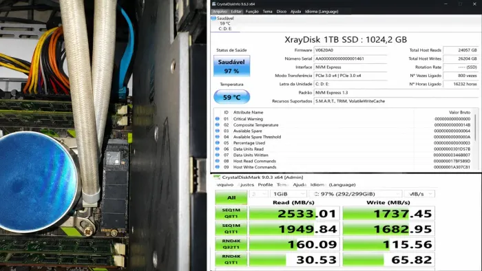 ? SSD NVMe M.2 2280 1TB PCIe 3.0 - Alta Velocidade e Desempenho! ?