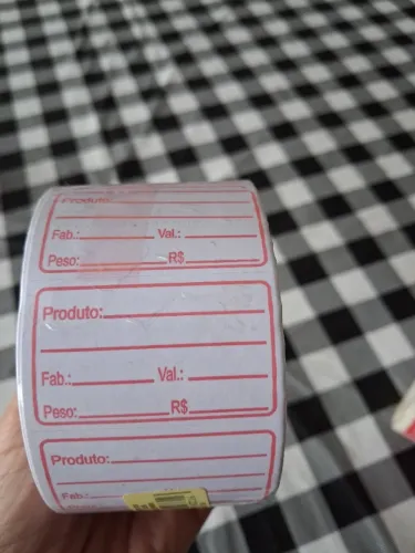 Etiqueta para preço f-07 50x30mm