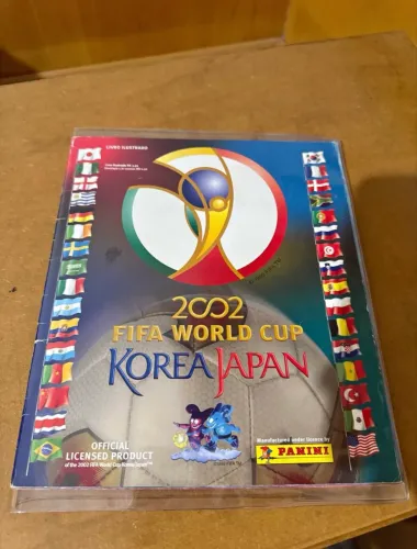 Coleção de Álbum Copa do Mundo Panini 2002 - 2022