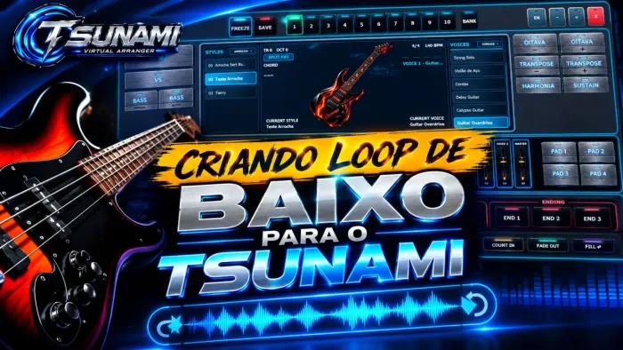 O Melhor Arranger Virtual de Todos os Tempos! Tsunami Virtual Arranger.