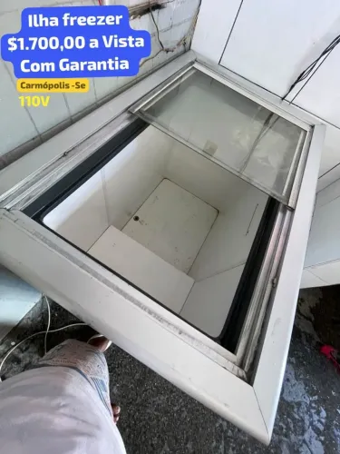 Ilha freezer Seminova