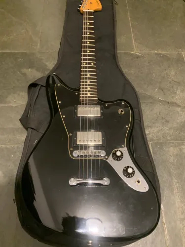 Guitarra fender jaguar Black top 2011 c/bag nova