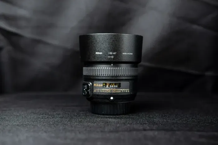 50mm 1.8g p// Nikon Nova com caixa