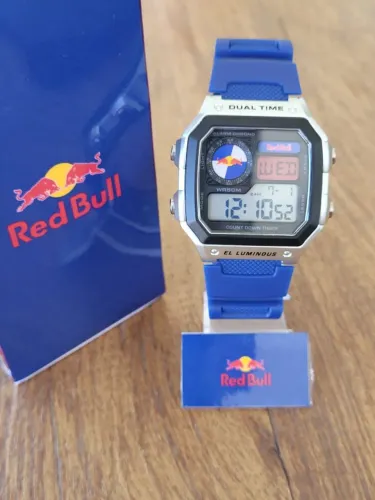 Relógio custom Red Bull - base skmei 1299