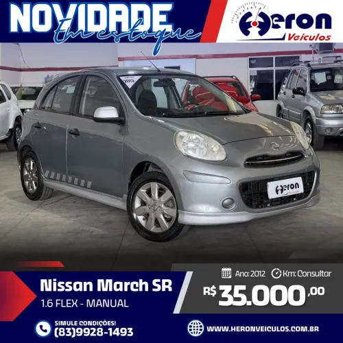 Nissan March SR 1.6 16V Flex Fuel 5P 2012