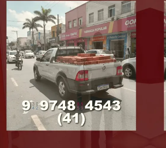 Frete para bairros como Água Verde e Batel! Transports e entregas rápidas}_!