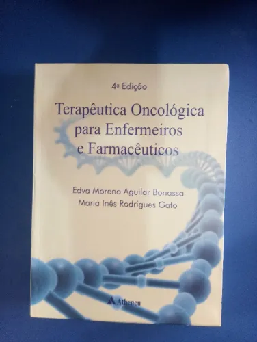 VENDO LIVRO DE ENFERMAGEM TERAPÊUTICA ONCOLÓGICA - SEMINOVO + BRINDE.