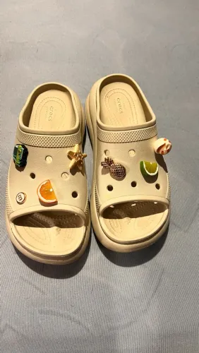Crocs Classic Crush Slide, tamanho 39
