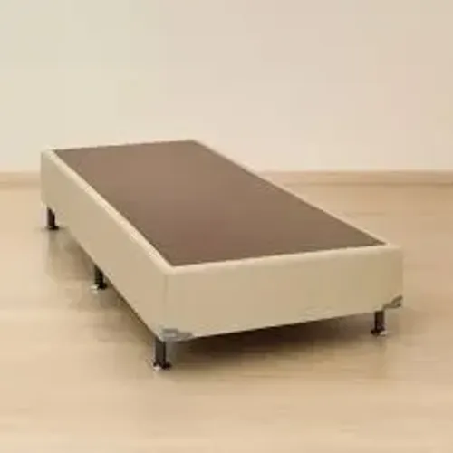 OFERTA Base de solteiro na cor bege