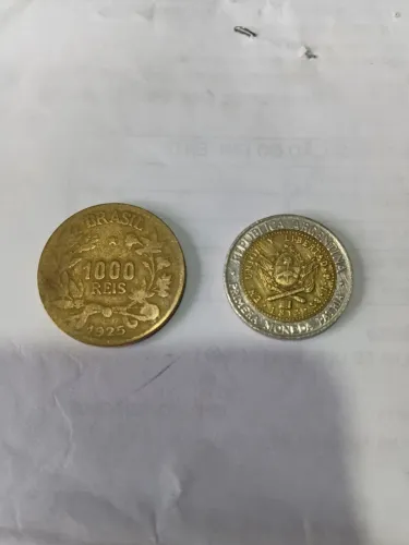 Bem antigas moedas