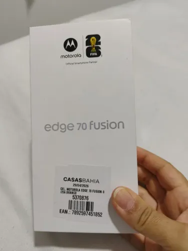 MOTOROLA EDGE 70 NOVO COMPRA 26/06/26