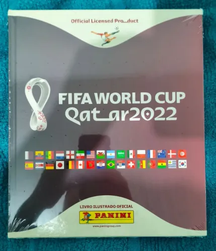 Álbum Oficial Copa do Mundo FIFA 2022 Panini Vazio