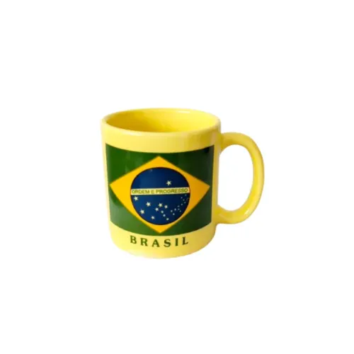 Caneca Porcelana Brasil