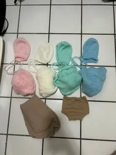 Lote de Wrap para ensaio fotografia Newborn