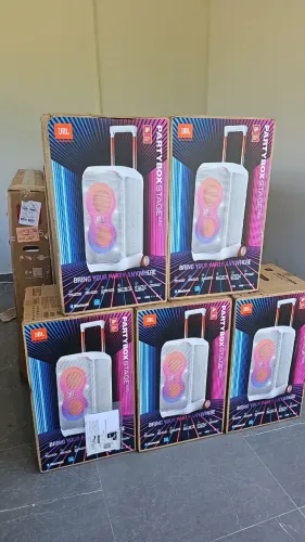 JBL Partybox 320 (Branca) Nova/Lacrada com NF