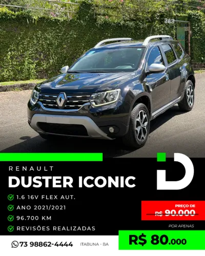 Renault Duster Iconic 1.6 16V Flex AUT 2021