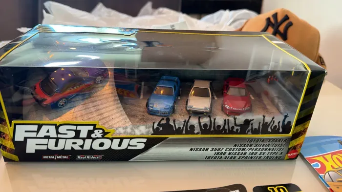 Conjunto velozes e furiosos drift hotwheels premium