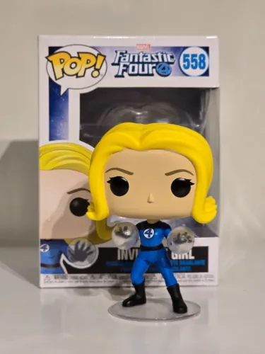 Funko Pop! Marvel, Fantastic Four, Invisible Girl, 558, Mulher Invisível