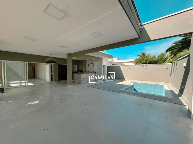 Casa com 3 dormitórios à venda, 212 m² por R$ 2.350.000 - Condomínio Athenas - Paulínia/SP