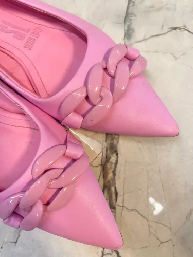 Sapatilha Santa Lolla tamanho 36 rosa bebê