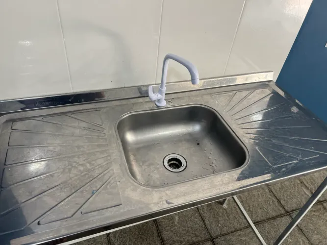2 PIA DE INOX novas