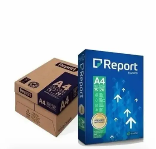 Papel A4 report caixa com 10 resmar
